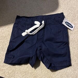 Old Navy Kids Dark Blue Drawstring Shorts